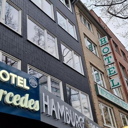 Hotel Mercedes/Centrum Hamburk Exteriér fotografie