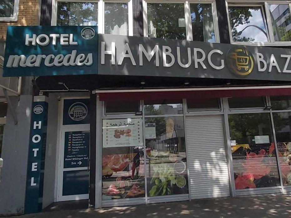 Hotel Mercedes/Centrum Hamburk Exteriér fotografie